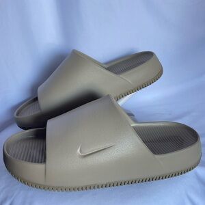 Nike Calm Slides – Tan – Men’s Size 12 – New In Box (1 Pair)